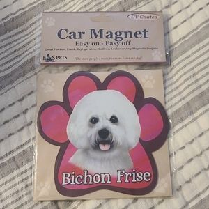 Bishop Frise car magnet